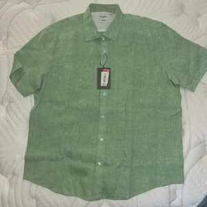 NWT Linen button down shirt